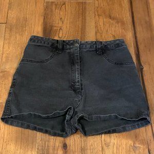 Brandy Melville High Waisted Black Shorts